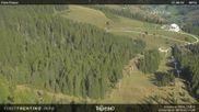Archiviertes Webcam Bild: Piavac-Piste, Skigebiet Alpe Lusia im Fassatal am 25.09.2026 um 10:43 Uhr