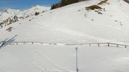 Archived webcam image showing Panoramic view Madonna di Campiglio: Pradalago on 5 Apr 2026 at 08:25
