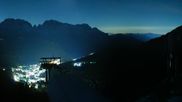 Archived webcam image showing Panoramic view Madonna di Campiglio: Pradalago on 18 May 2026 at 02:02