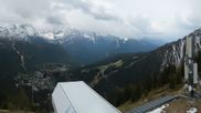 Archived webcam image showing Panoramic view Madonna di Campiglio: Pradalago on 18 May 2026 at 12:02