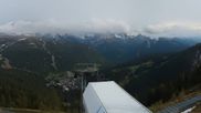 Archived webcam image showing Panoramic view Madonna di Campiglio: Pradalago on 18 May 2026 at 18:02