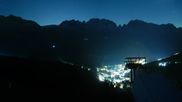 Archived webcam image showing Panoramic view Madonna di Campiglio: Pradalago on 24 May 2026 at 02:58