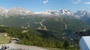 Archived webcam image showing Panoramic view Madonna di Campiglio: Pradalago on 24 May 2026 at 16:58