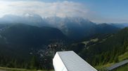 Archived webcam image showing Panoramic view Madonna di Campiglio: Pradalago on 4 Jul 2026 at 08:06