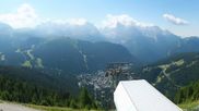 Archived webcam image showing Panoramic view Madonna di Campiglio: Pradalago on 4 Jul 2026 at 10:06