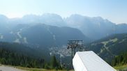 Archived webcam image showing Panoramic view Madonna di Campiglio: Pradalago on 3 Aug 2026 at 10:30