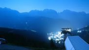 Archived webcam image showing Panoramic view Madonna di Campiglio: Pradalago on 4 Aug 2026 at 02:52