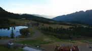Archived webcam image showing Panoramic view Madonna di Campiglio: Pradalago on 21 Aug 2026 at 07:45