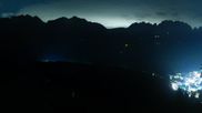 Archived webcam image showing Panoramic view Madonna di Campiglio: Pradalago on 19 Sep 2026 at 00:10
