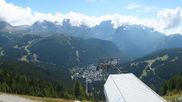 Archived webcam image showing Panoramic view Madonna di Campiglio: Pradalago on 19 Sep 2026 at 12:10