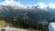 Archived webcam image showing Panoramic view Madonna di Campiglio: Pradalago on 19 Sep 2026 at 14:10