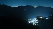 Archived webcam image showing Panoramic view Madonna di Campiglio: Pradalago on 6 Oct 2026 at 02:55