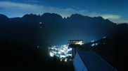 Archived webcam image showing Panoramic view Madonna di Campiglio: Pradalago on 6 Oct 2026 at 04:55