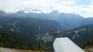 Archived webcam image showing Panoramic view Madonna di Campiglio: Pradalago on 6 Oct 2026 at 12:55