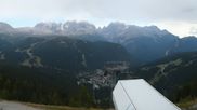 Archived webcam image showing Panoramic view Madonna di Campiglio: Pradalago on 6 Oct 2026 at 14:55