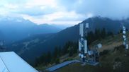 Archived webcam image showing Panoramic view Madonna di Campiglio: Pradalago on 6 Oct 2026 at 18:55
