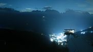 Archived webcam image showing Panoramic view Madonna di Campiglio: Pradalago on 6 Oct 2026 at 20:55