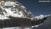 Archiviertes Webcam Bild: Val Ferret - Aostatal am 26 Feb 2026 um 12:23 Uhr