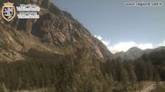 Archived webcam image showing Val Ferret close to Courmayeur on 4 Jul 2026 at 10:53