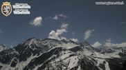 Archived webcam image showing Courmayeur - Checrouit (1704 m) on 1 May 2026 at 14:42