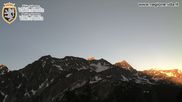 Archived webcam image showing Courmayeur - Checrouit (1704 m) on 13 Jun 2026 at 06:54