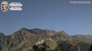 Archived webcam image showing Courmayeur - Checrouit (1704 m) on 5 Aug 2026 at 08:40