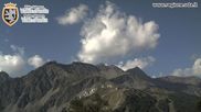 Archived webcam image showing Courmayeur - Checrouit (1704 m) on 5 Aug 2026 at 10:40