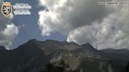 Archived webcam image showing Courmayeur - Checrouit (1704 m) on 5 Aug 2026 at 12:40