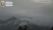 Archived webcam image showing Courmayeur - Checrouit (1704 m) on 30 Sep 2026 at 16:37