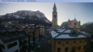 Archiviertes Webcam Bild: Cortina d'Ampezzo: Fußgängerzone am 26 Feb 2026 um 08:09 Uhr
