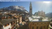 Archiviertes Webcam Bild: Cortina d'Ampezzo: Fußgängerzone am 26 Feb 2026 um 12:09 Uhr