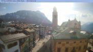 Archiviertes Webcam Bild: Cortina d'Ampezzo: Fußgängerzone am 09.03.2026 um 10:44 Uhr