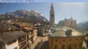 Archiviertes Webcam Bild: Cortina d'Ampezzo: Fußgängerzone am 19.03.2026 um 12:27 Uhr