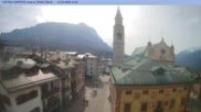Archiviertes Webcam Bild: Cortina d'Ampezzo: Fußgängerzone am 12.04.2026 um 10:07 Uhr
