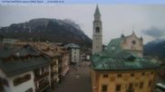 Archiviertes Webcam Bild: Cortina d'Ampezzo: Fußgängerzone am 12.04.2026 um 16:07 Uhr