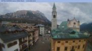 Archiviertes Webcam Bild: Cortina d'Ampezzo: Fußgängerzone am 12.04.2026 um 18:07 Uhr