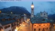 Archiviertes Webcam Bild: Cortina d'Ampezzo: Fußgängerzone am 12.04.2026 um 20:07 Uhr