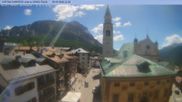 Archiviertes Webcam Bild: Cortina d'Ampezzo: Fußgängerzone am 29.05.2026 um 12:48 Uhr