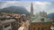Archiviertes Webcam Bild: Cortina d'Ampezzo: Fußgängerzone am 30.06.2026 um 12:21 Uhr