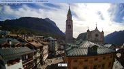 Archiviertes Webcam Bild: Cortina d'Ampezzo: Fußgängerzone am 17.10.2026 um 12:54 Uhr