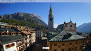 Archiviertes Webcam Bild: Cortina d'Ampezzo: Fußgängerzone am 17.10.2026 um 14:54 Uhr