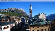 Archiviertes Webcam Bild: Cortina d'Ampezzo: Fußgängerzone am 17.10.2026 um 16:54 Uhr