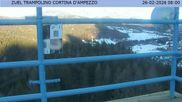 Archiviertes Webcam Bild: Cortina d'Ampezzo: Skisprungschanze am 26 Feb 2026 um 08:40 Uhr