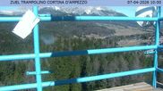 Archiviertes Webcam Bild: Cortina d'Ampezzo: Skisprungschanze am 07.04.2026 um 10:40 Uhr
