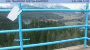 Archiviertes Webcam Bild: Cortina d'Ampezzo: Skisprungschanze am 12.04.2026 um 12:07 Uhr