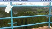 Archiviertes Webcam Bild: Cortina d'Ampezzo: Skisprungschanze am 16.05.2026 um 08:44 Uhr