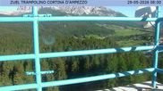 Archiviertes Webcam Bild: Cortina d'Ampezzo: Skisprungschanze am 29.05.2026 um 08:48 Uhr