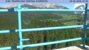 Archiviertes Webcam Bild: Cortina d'Ampezzo: Skisprungschanze am 29.05.2026 um 10:48 Uhr