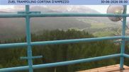 Archiviertes Webcam Bild: Cortina d'Ampezzo: Skisprungschanze am 30.06.2026 um 08:10 Uhr