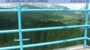 Archiviertes Webcam Bild: Cortina d'Ampezzo: Skisprungschanze am 30.06.2026 um 12:10 Uhr